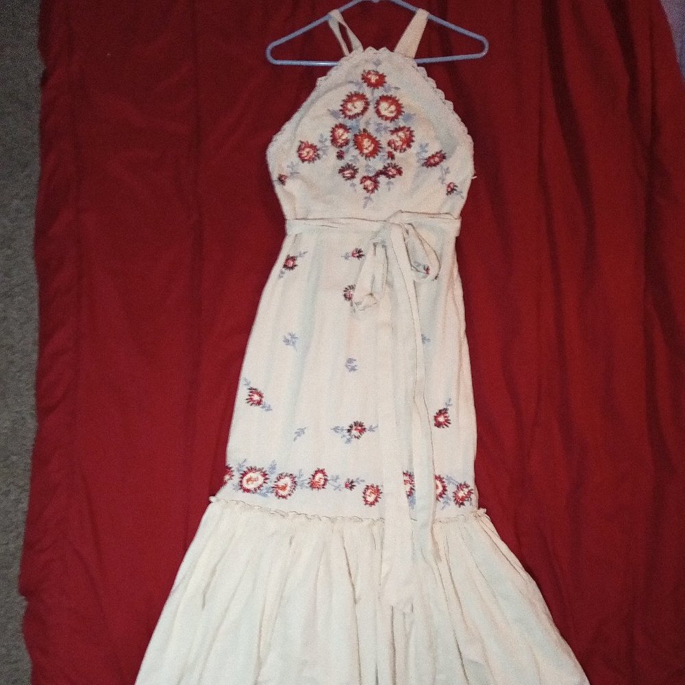 NWT Free People Chrysanthemum Kiss Dress - Ecru Combo, size 6